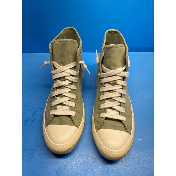 Converse Chuck Taylor All Star Women's Sz 8 Green High Top Athletic Shoes - Picture 4 of 14
